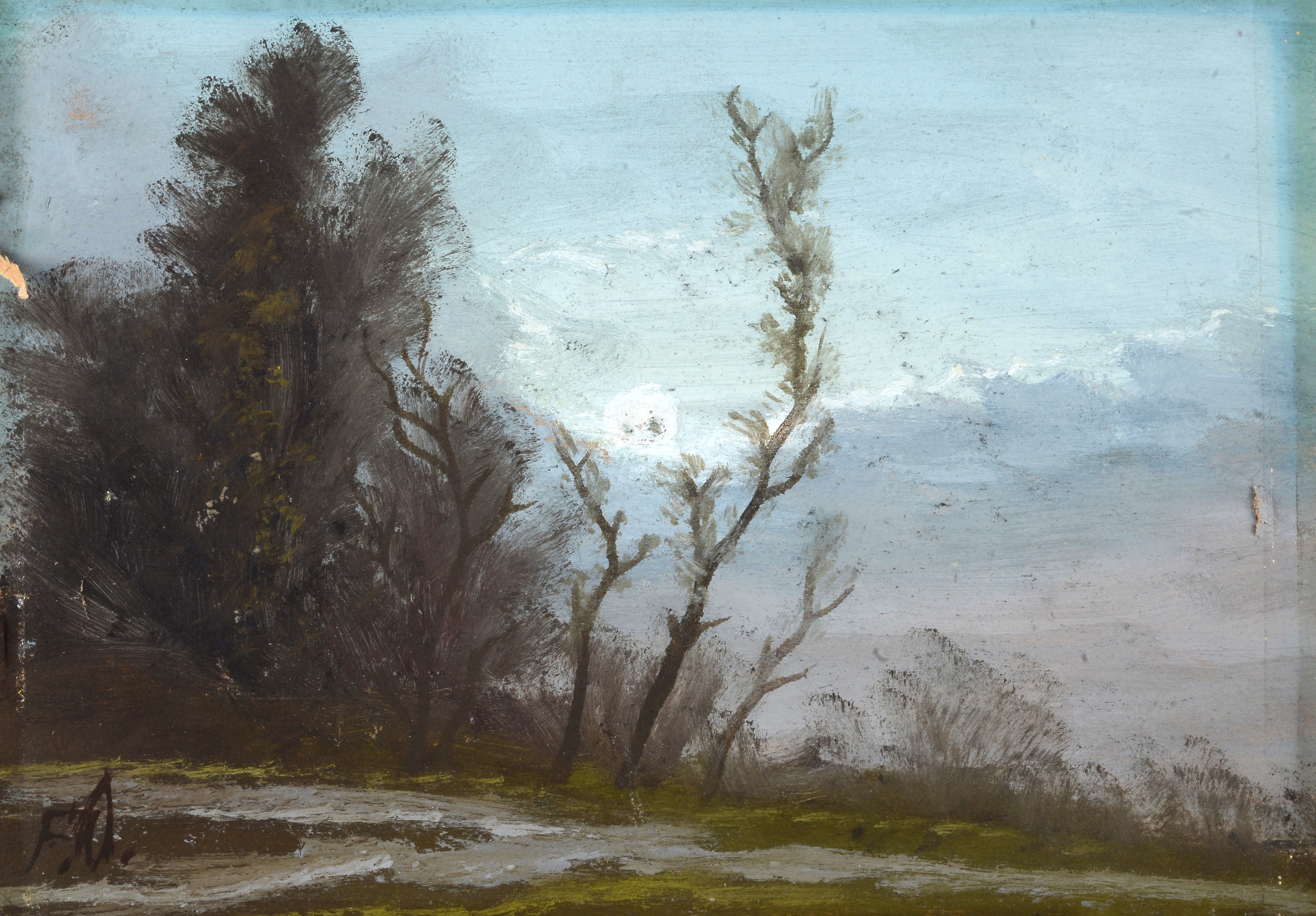 Attr. a Arturo Faldi - Quattro Paesaggi