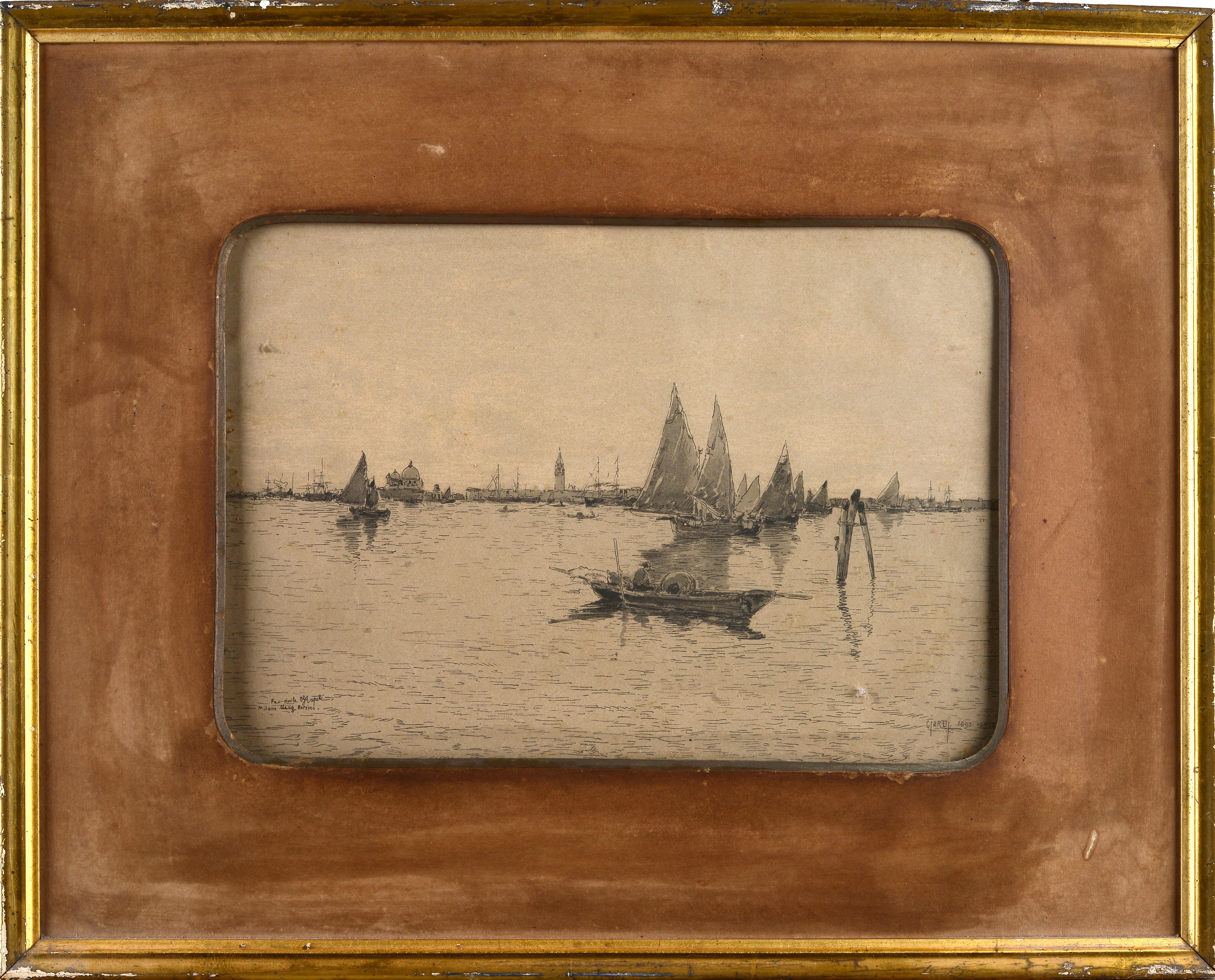 Beppe Ciardi - Veduta di Venezia
