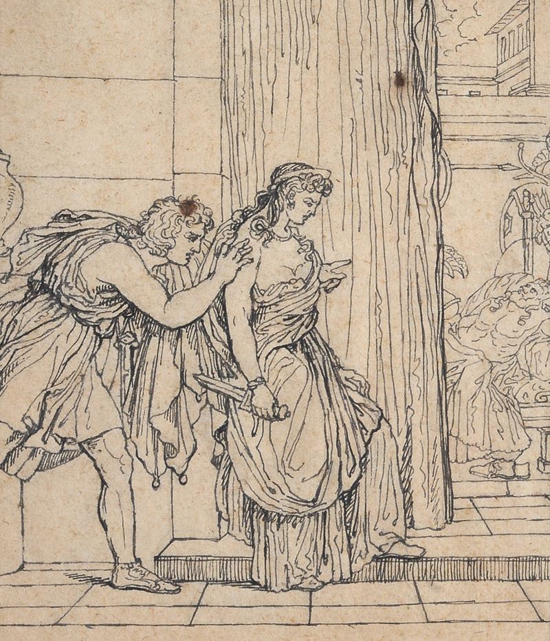Anonimo, XIX Sec. - Scena Classica