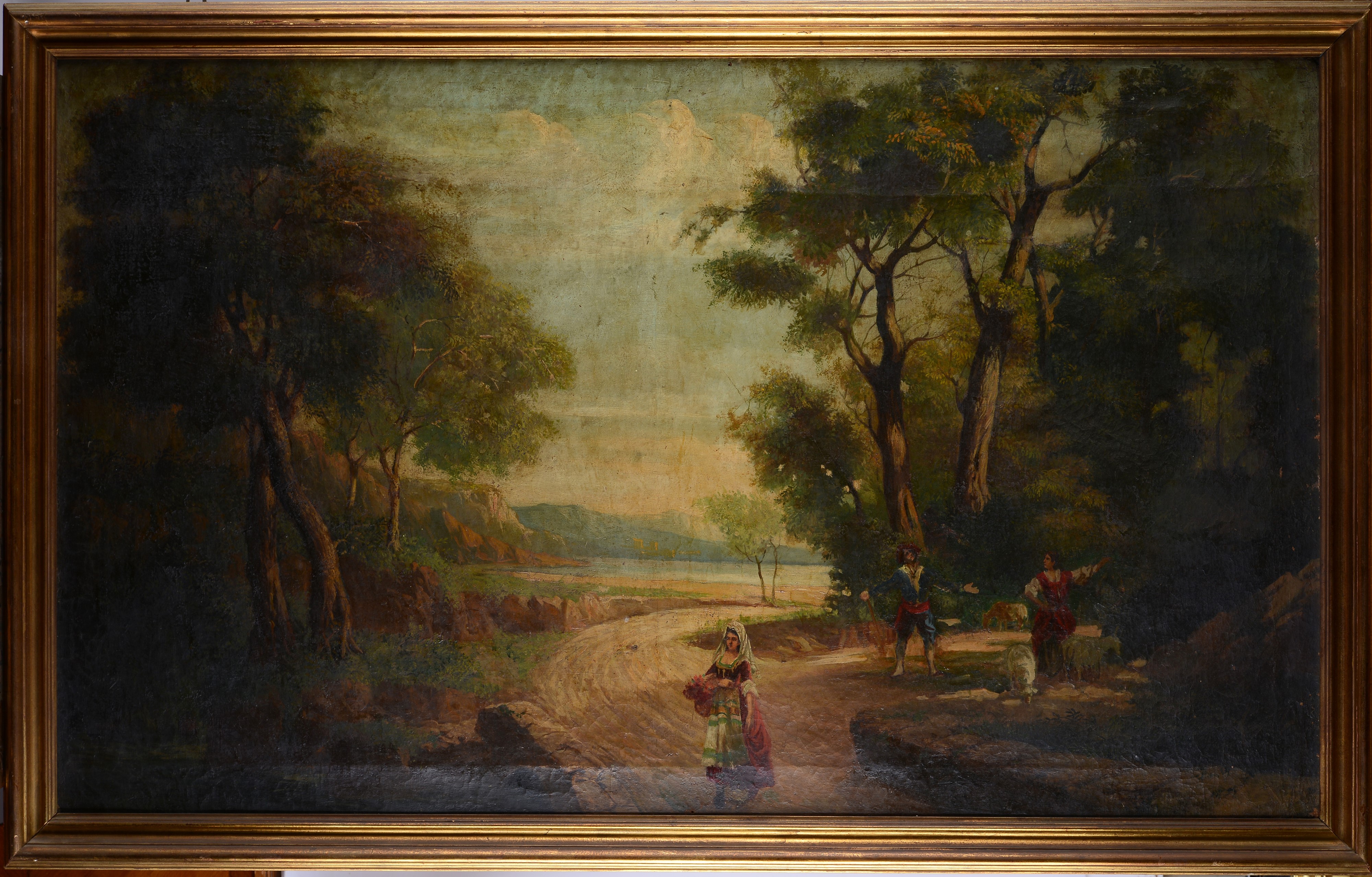 Paesaggio con figura