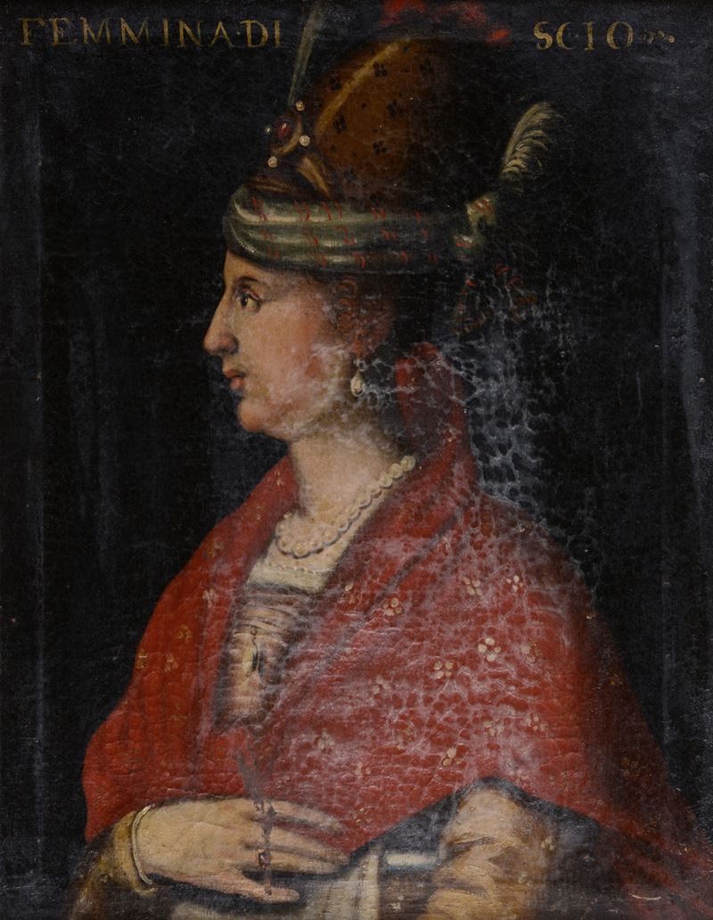 Scuola Toscana, XVII Sec. - Femmina di Scio