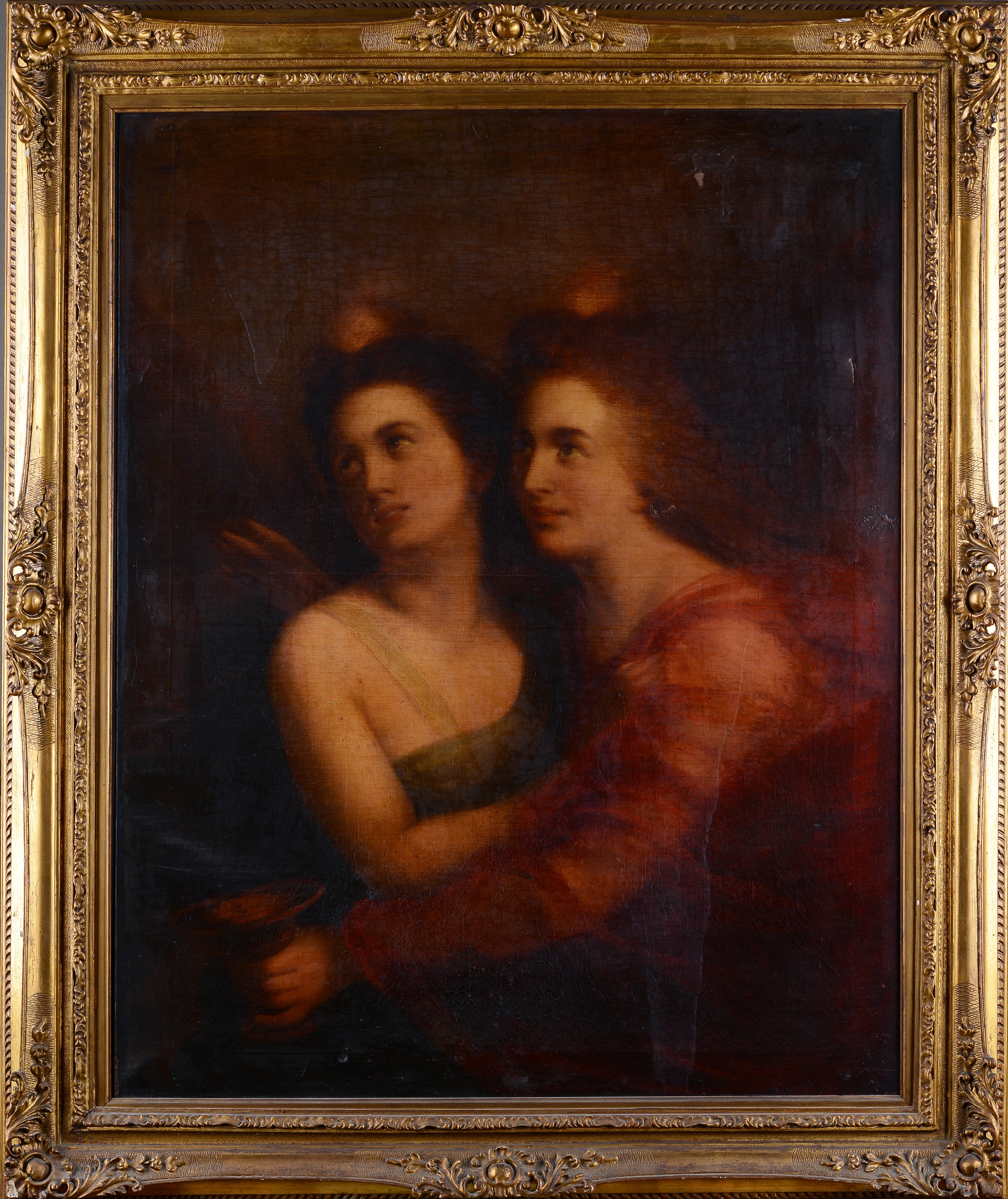 Scuola Inglese, XIX Sec. - Figure Allegoriche