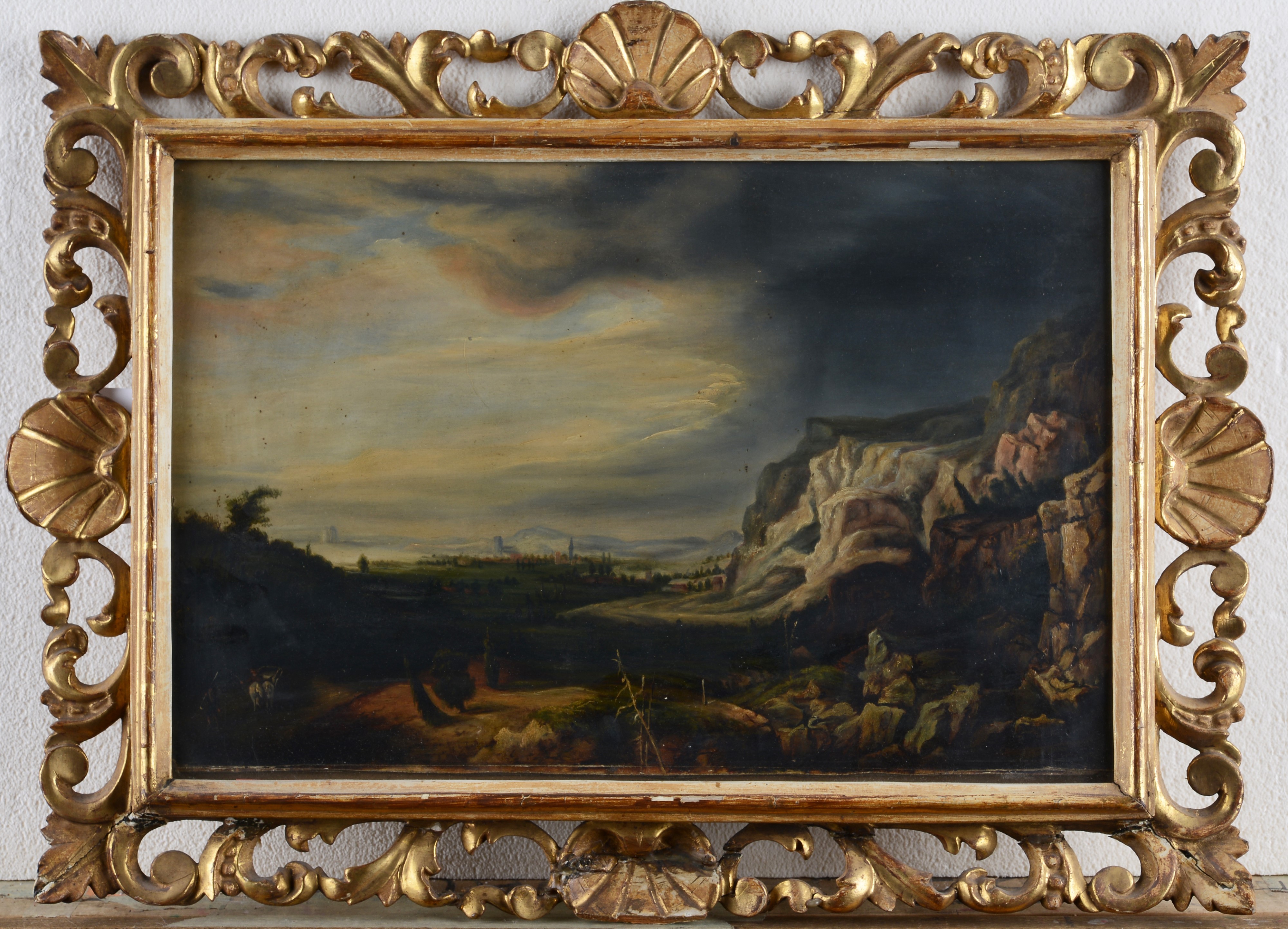 Anonimo, XIX Sec. - Paesaggio