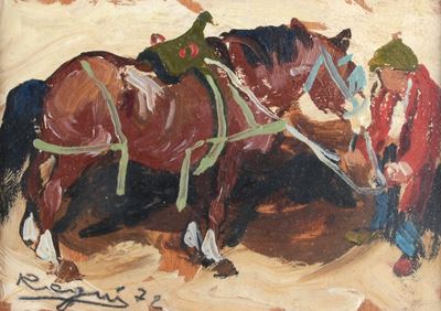 Uomo con Cavallo