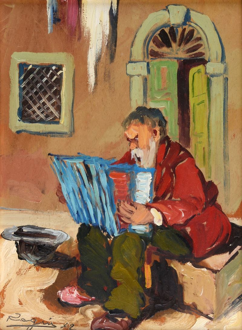 Basso Ragni - Suonatore di Fisarmonica