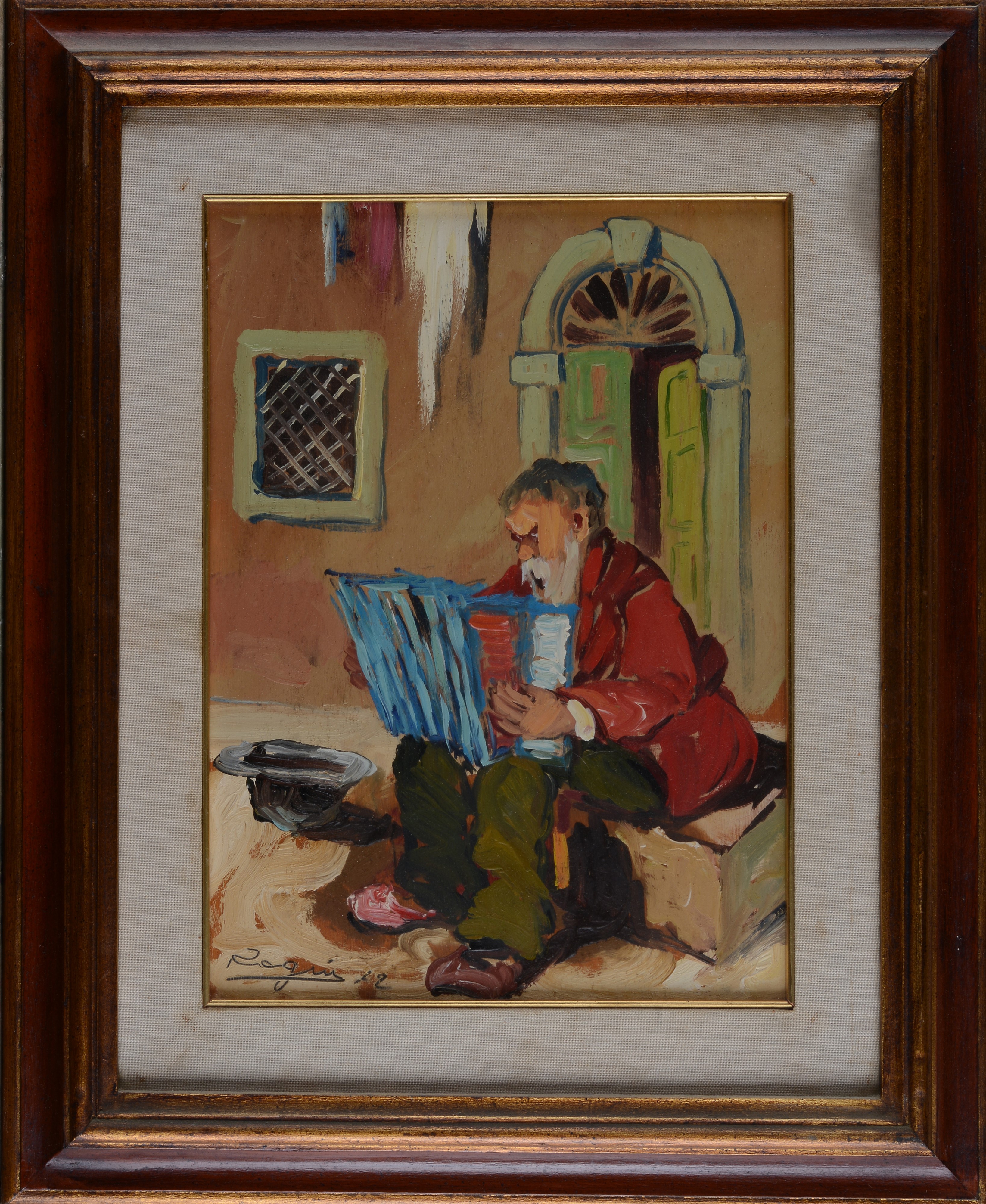 Suonatore di fisarmonica