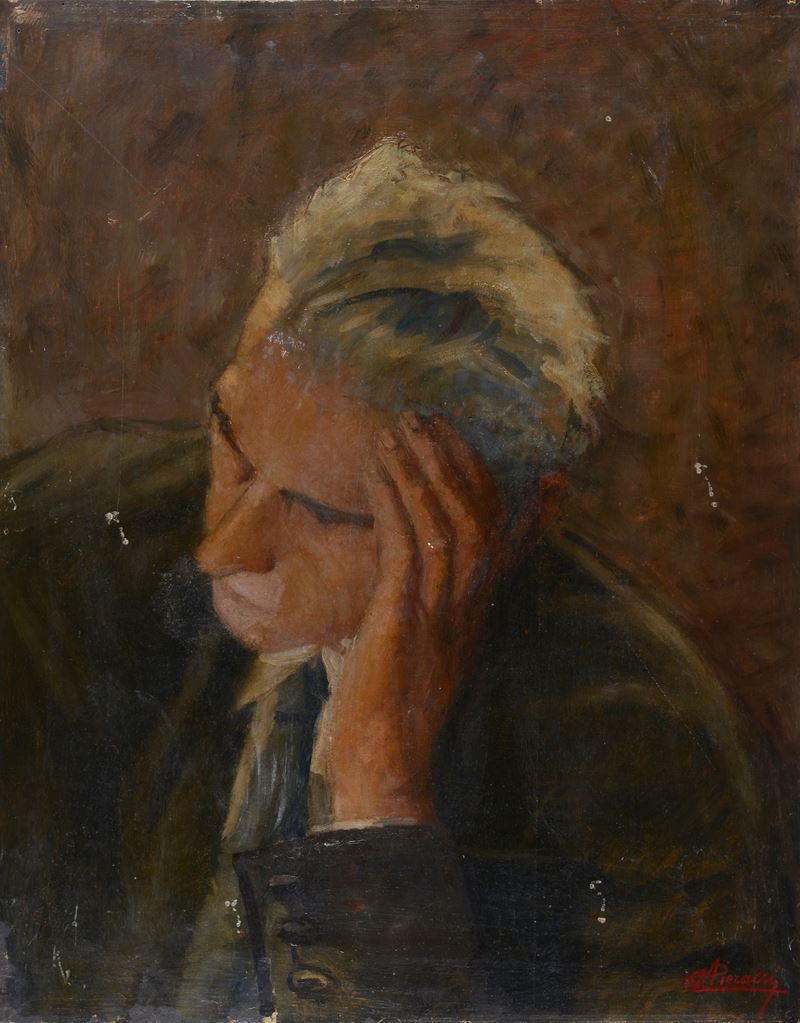 Alfredo Pieracci - Ritratto Virile