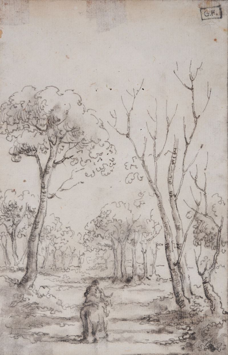 Paesaggio con figura