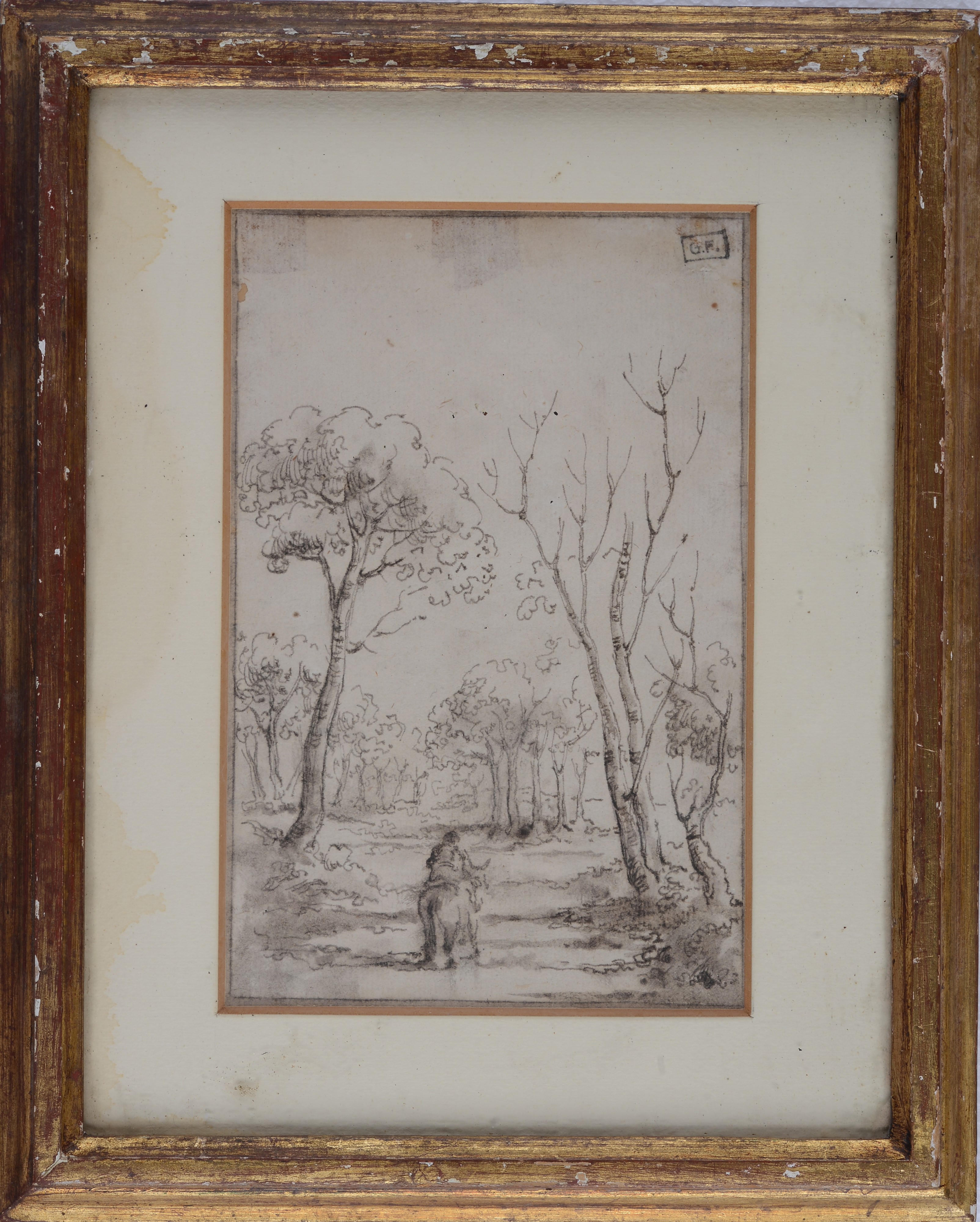 Paesaggio con figura