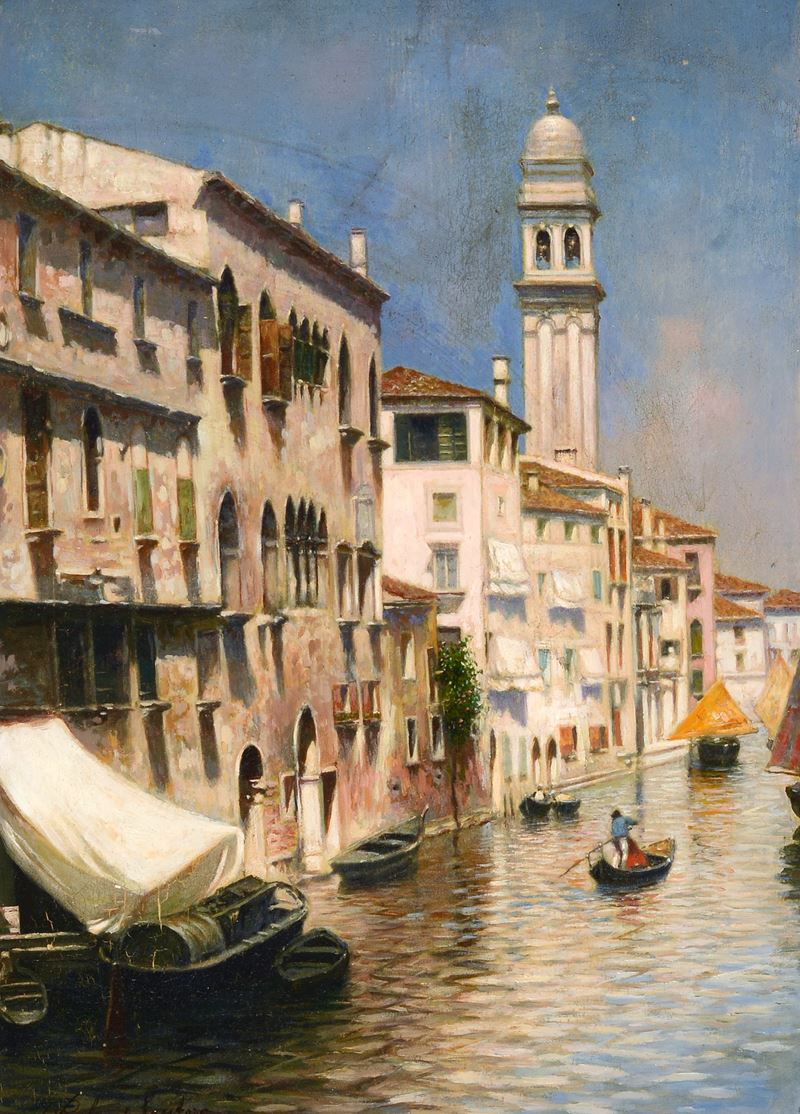 Veduta di Canale Veneziano