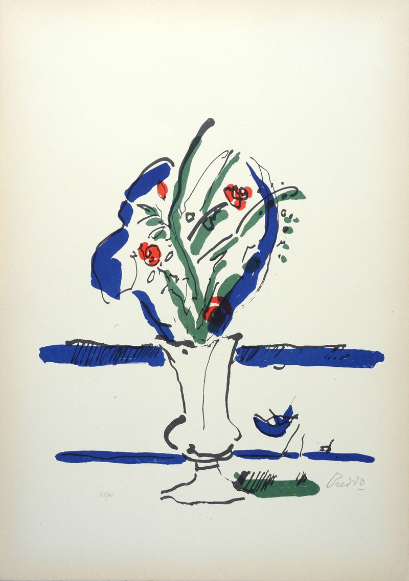 Gastone Breddo - Vaso di Fiori