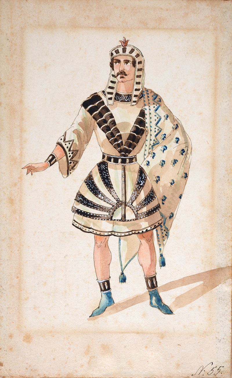 Anonimo, XIX Sec. - Costume di Scena