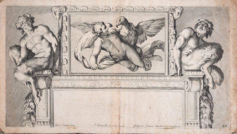 Ganimede e Giove (da Annibale Carracci)