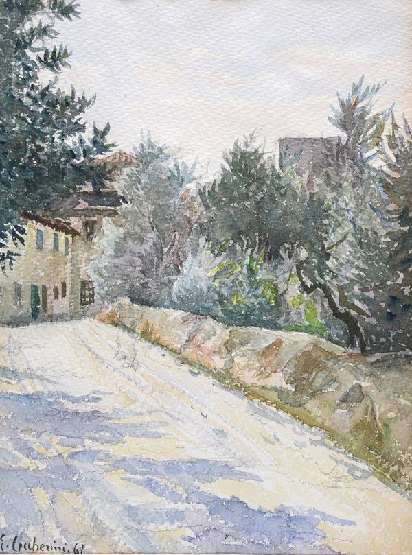 Enzo Ceccherini - Strada di campagna