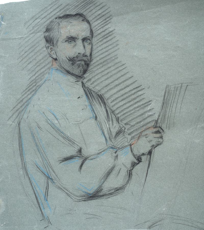 Anonimo, XX Sec. - Ritratto Virile