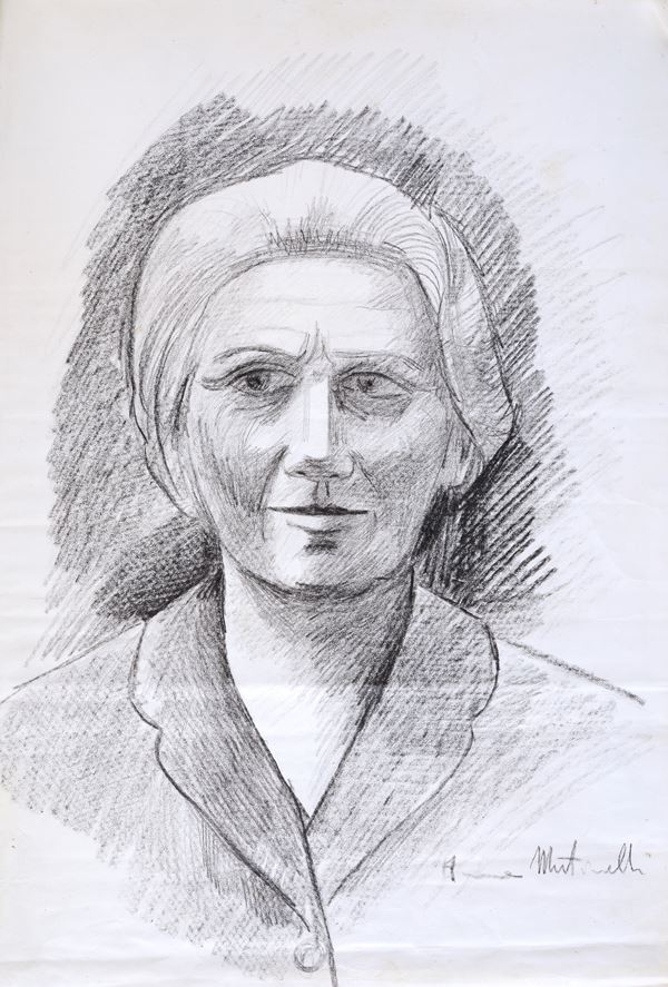 Anna Mutinelli - Autortratto