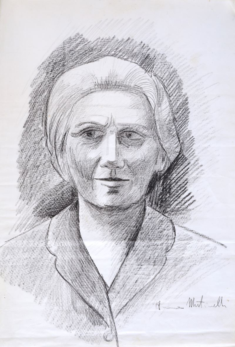 Anna Mutinelli - Autortratto