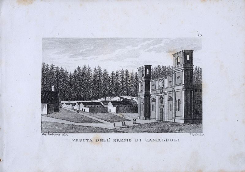 Veduta dell'Eremo di Camaldoli