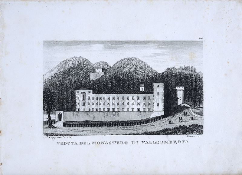 Veduta del Monastero di Vallombrosa