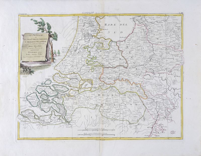 Le province di Zelanda, Utrecht, Gheldria e Brabante Ollandese