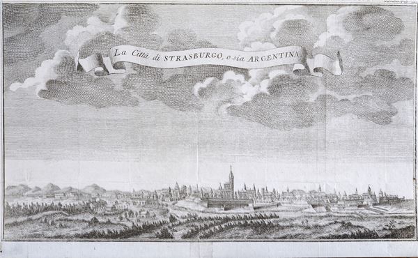 Veduta generale di Strasburgo