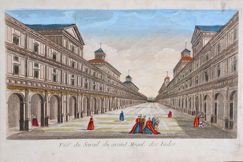 Vue du Seirail du grand Mogol, des Indes