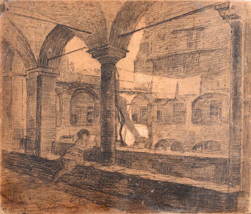 Attr. a Renato Natali - Porticato