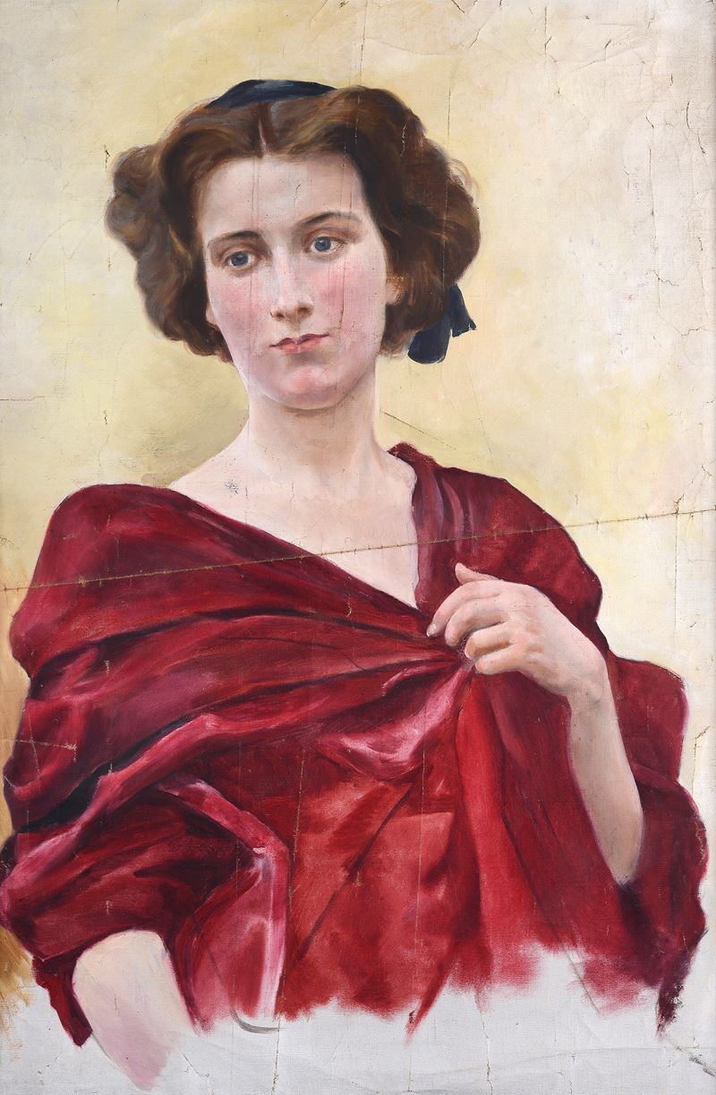 Anonimo, XX Sec. - Ritratto di Signora