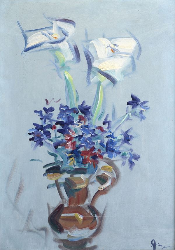 Enzo Pregno - Vaso di fiori
