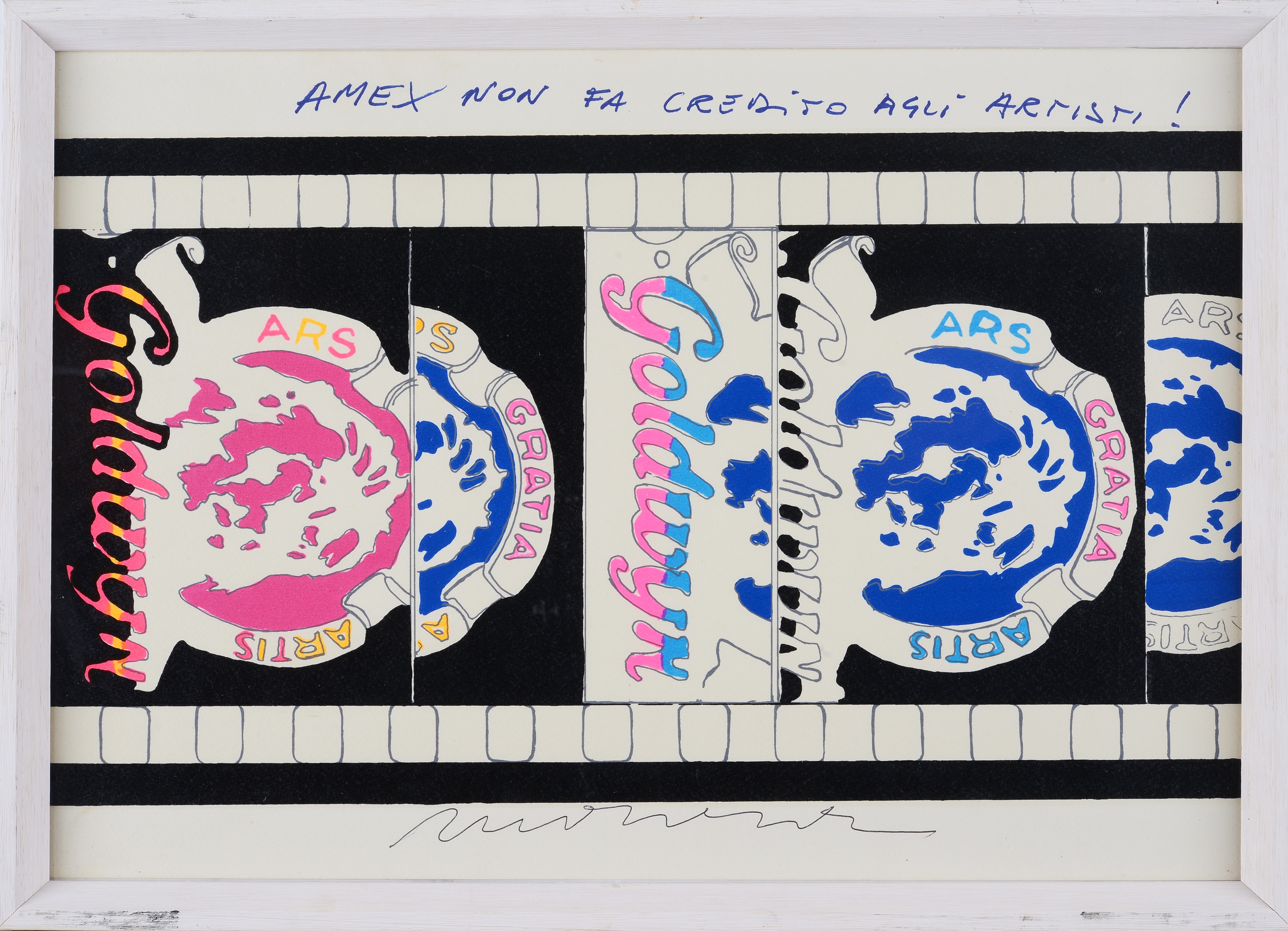 Amex non fa credito agli artisti!