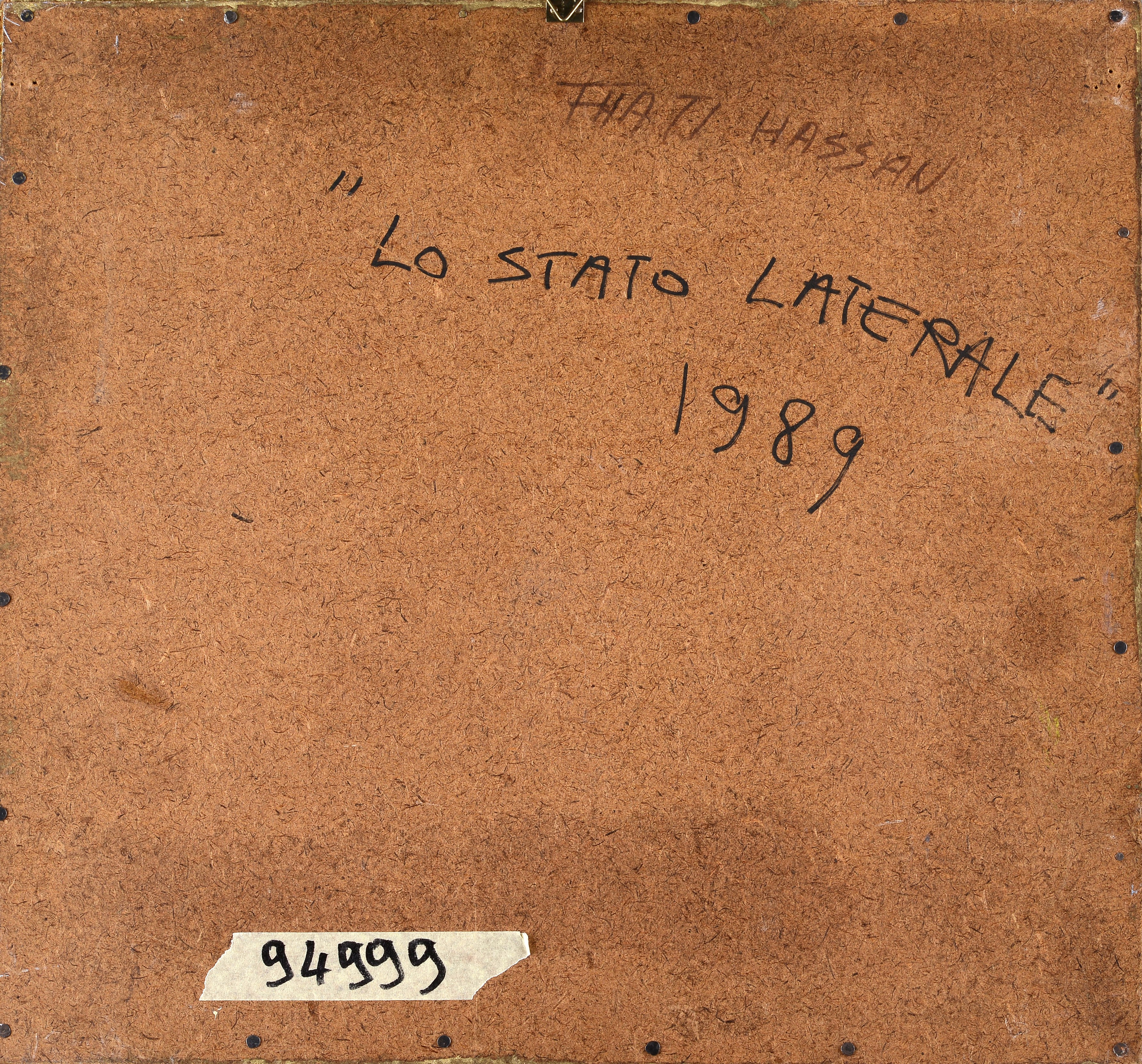 Fathi Hassan - Lo Stato Laterale
