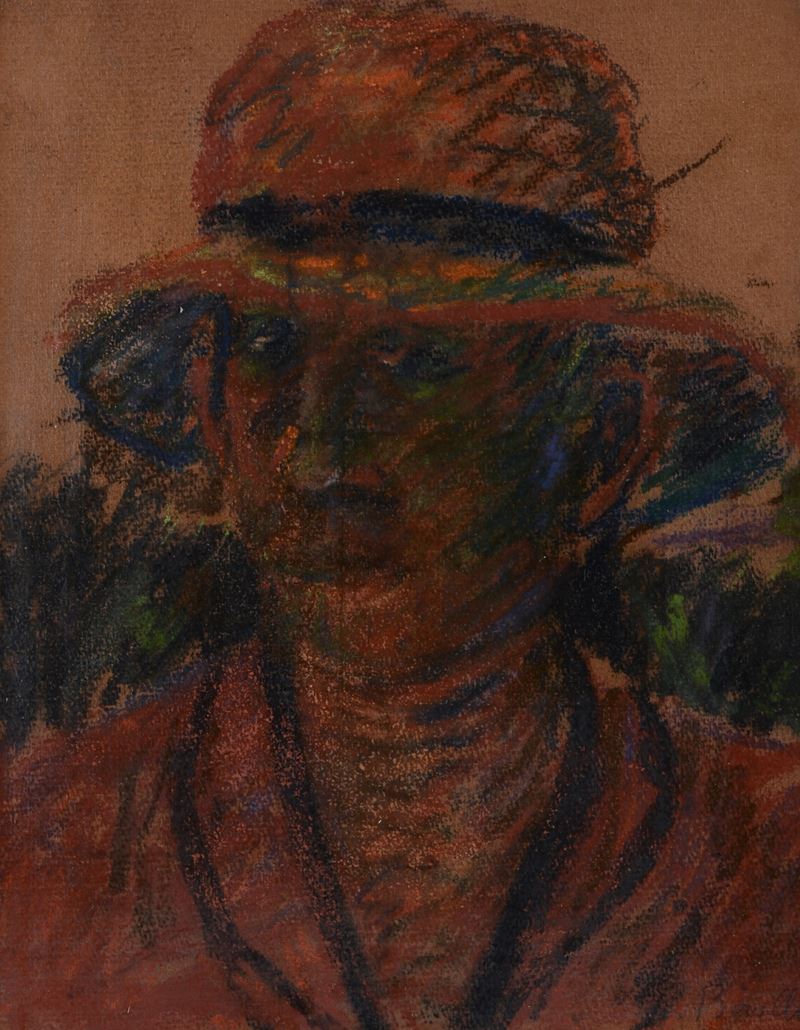 Renato Birolli - Uomo con cappello