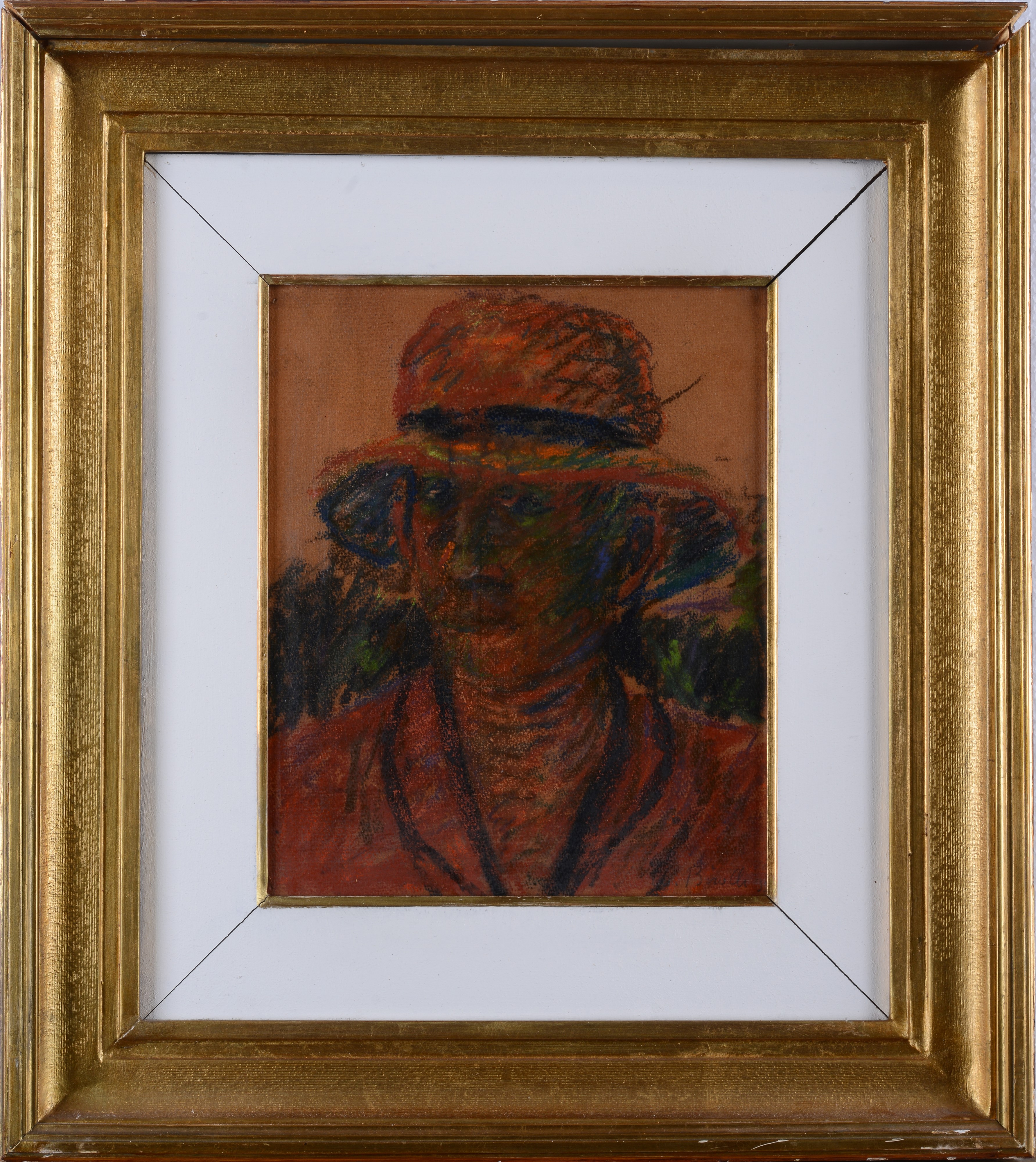 Renato Birolli - Uomo con cappello