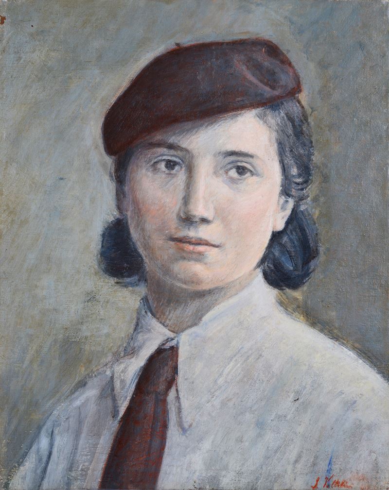 Ivo Voltolini - Ragazza con cappello
