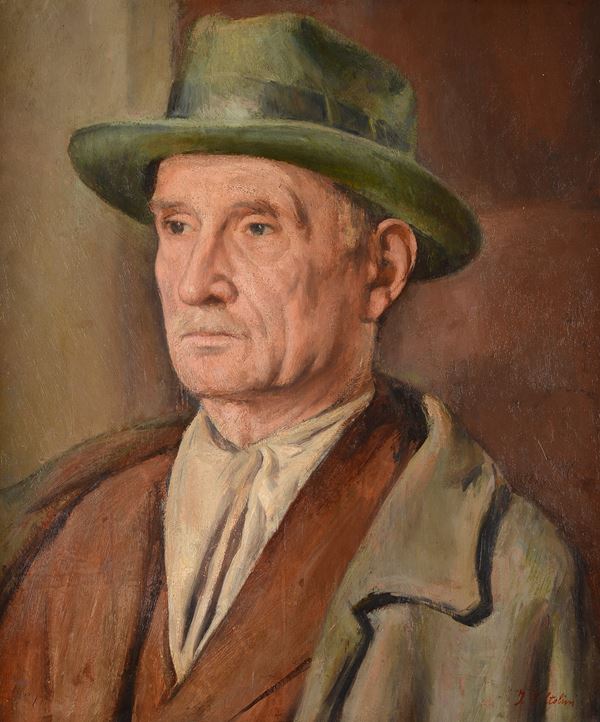 Ivo Voltolini - Uomo con cappello