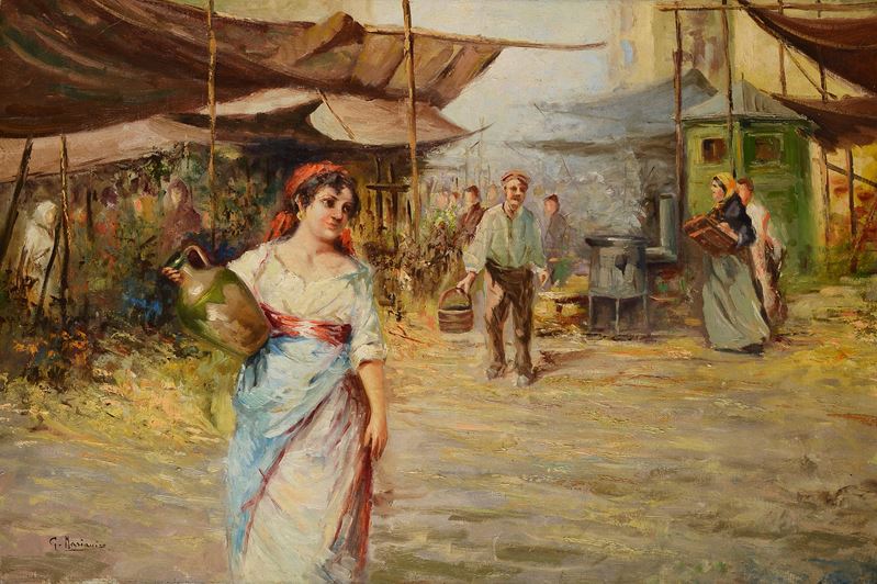 Contadinella al mercato