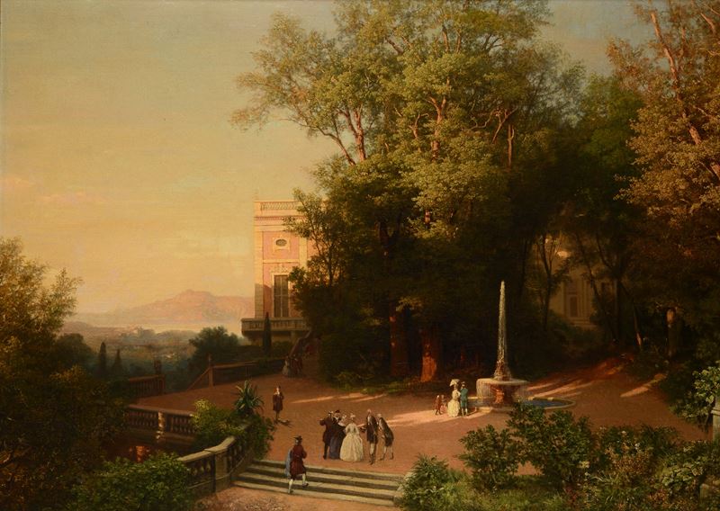 Il giardino della villa