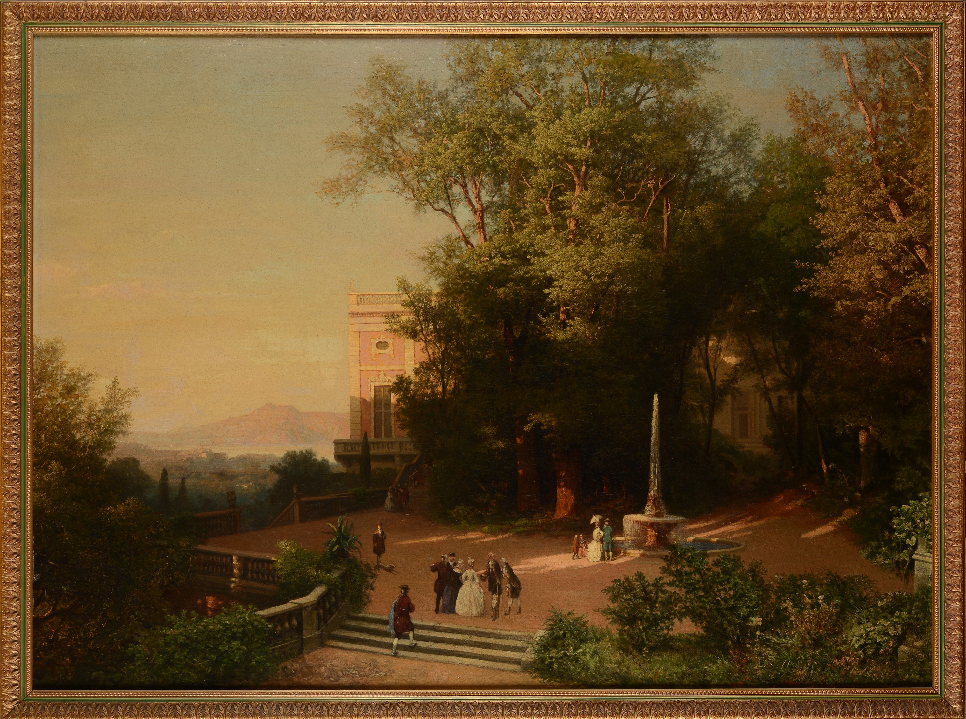 Il giardino della villa