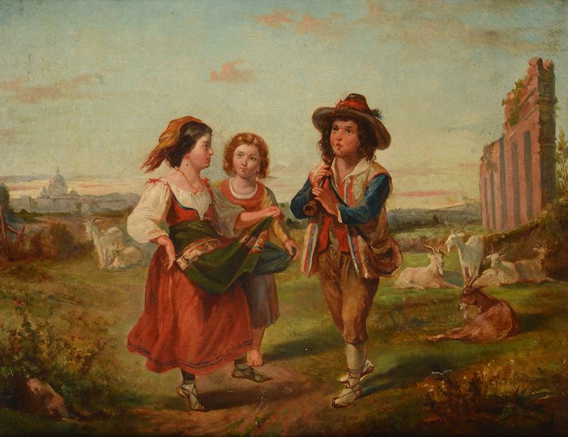 Balletto popolare con rovine