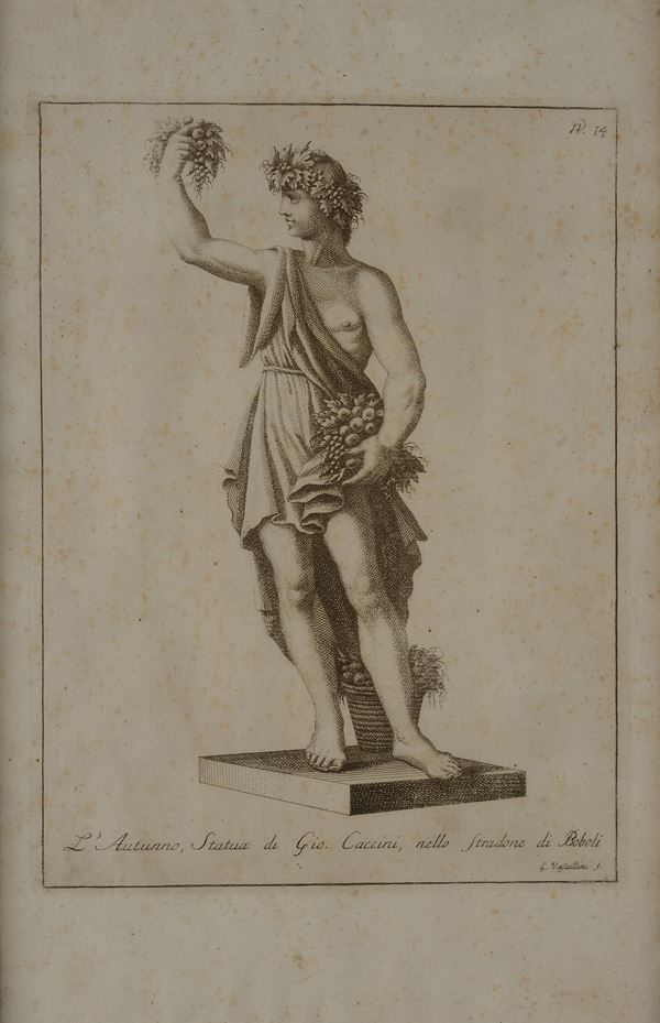 L'autunno, statua di Giovan Battista Caccini nello stradone di Boboli