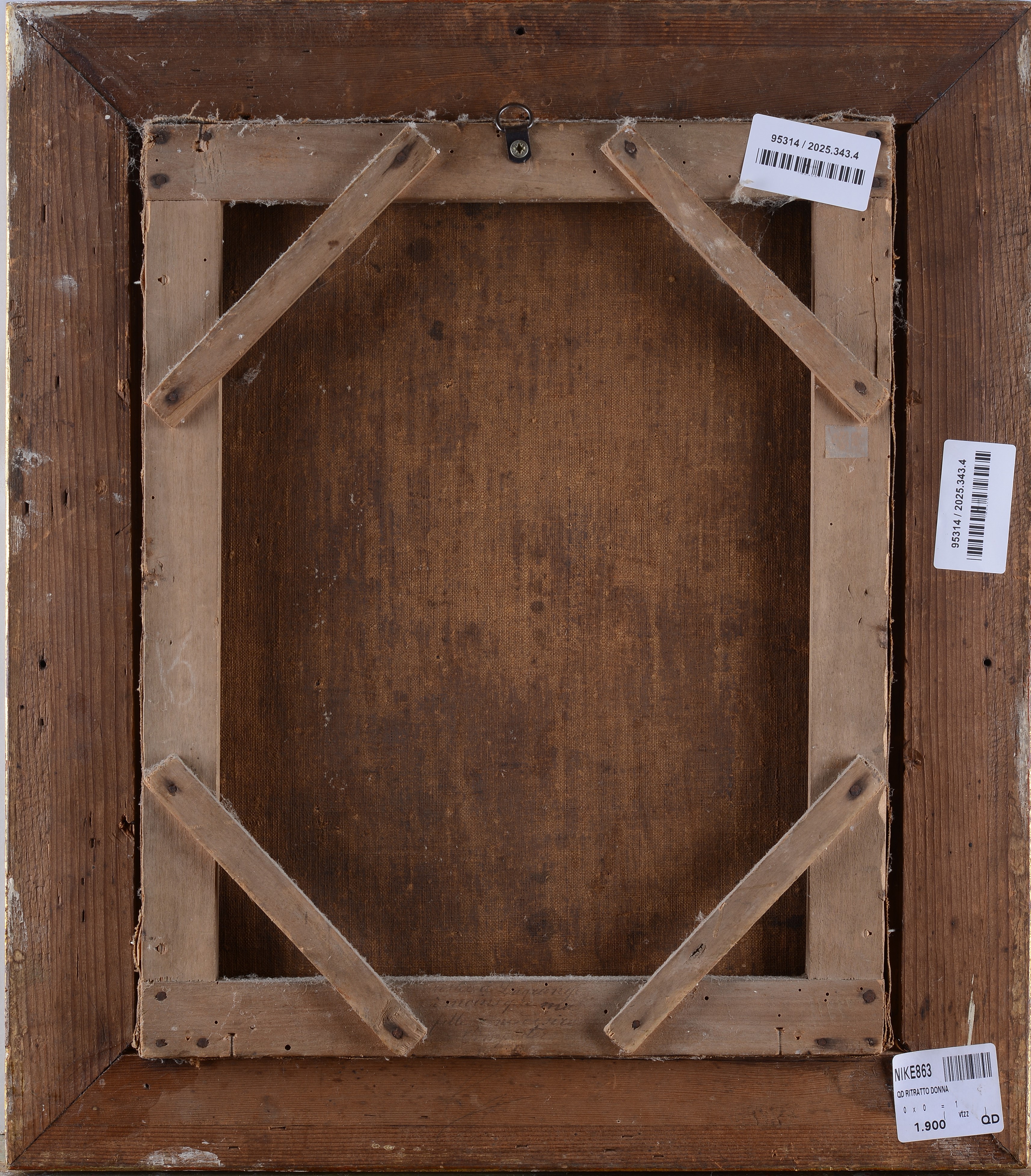 Ritratto di nobildonna con stemma