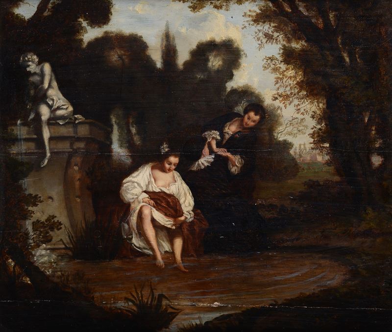 Il bagno alla fontana