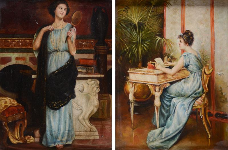 Due figure alla romana