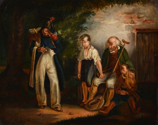 Maniera di Nicolas Toussaint Charlet - Partenza del soldato