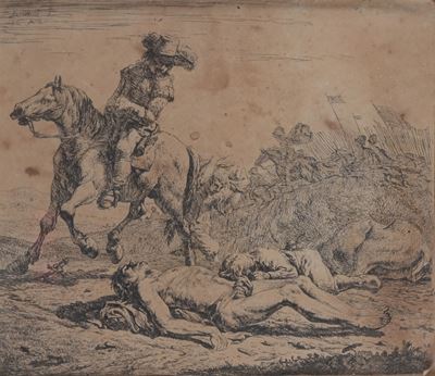 Campo di Battaglia con Cavaliere