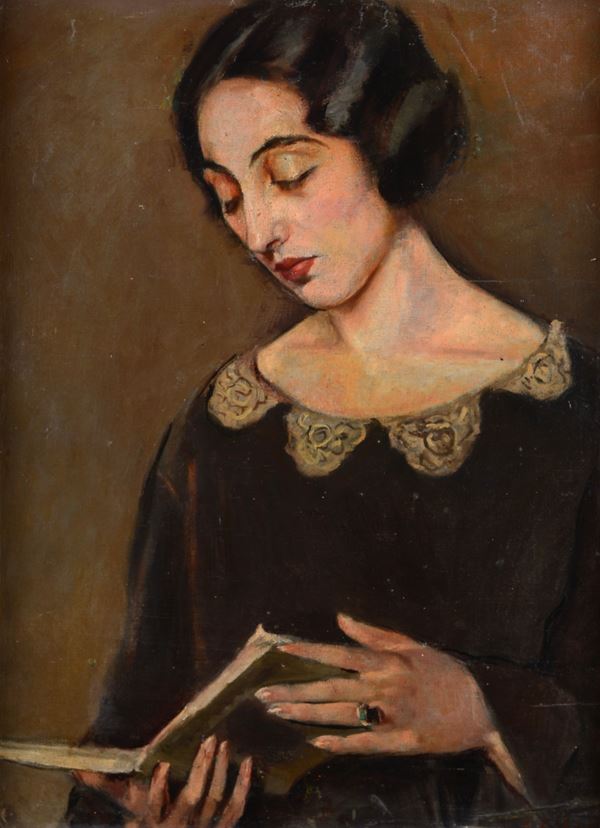 Ada Schalk - Donna che legge 