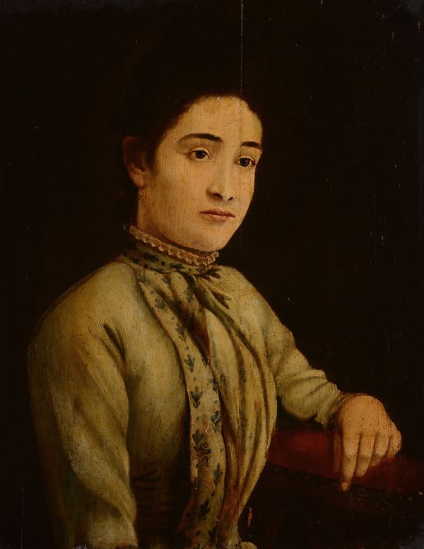 Anonimo, XIX sec. - Ritratto di Signora