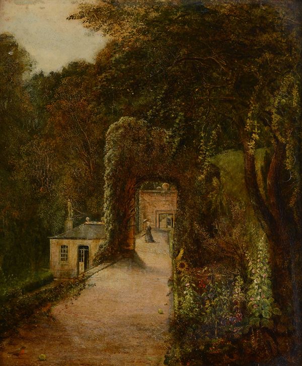 Scuola Inglese, XIX sec. - Barchait Garden