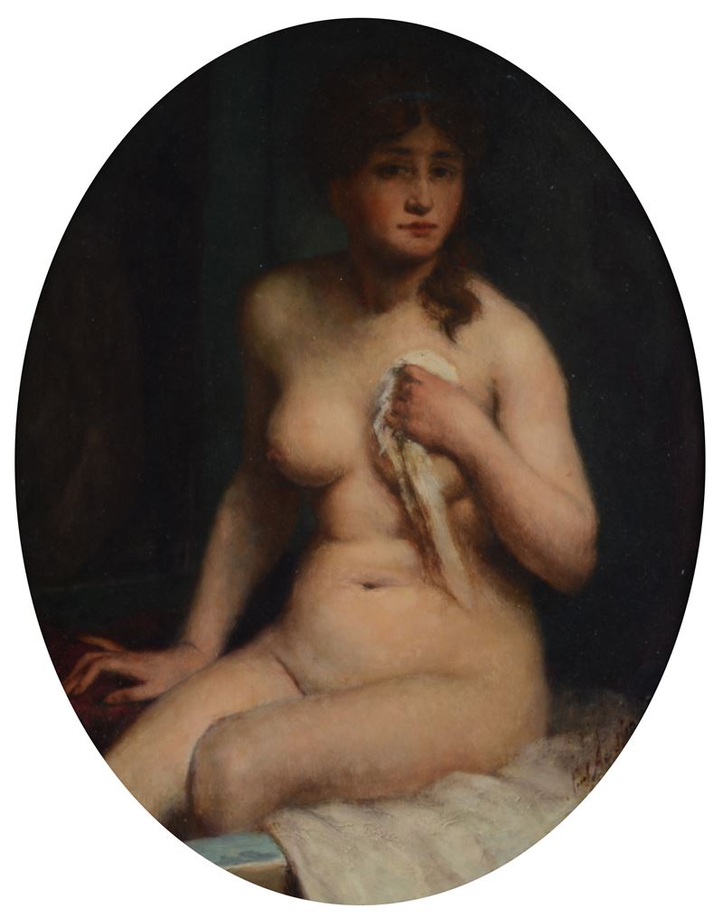 Anonimo, XIX Sec. - Nudo Femminile