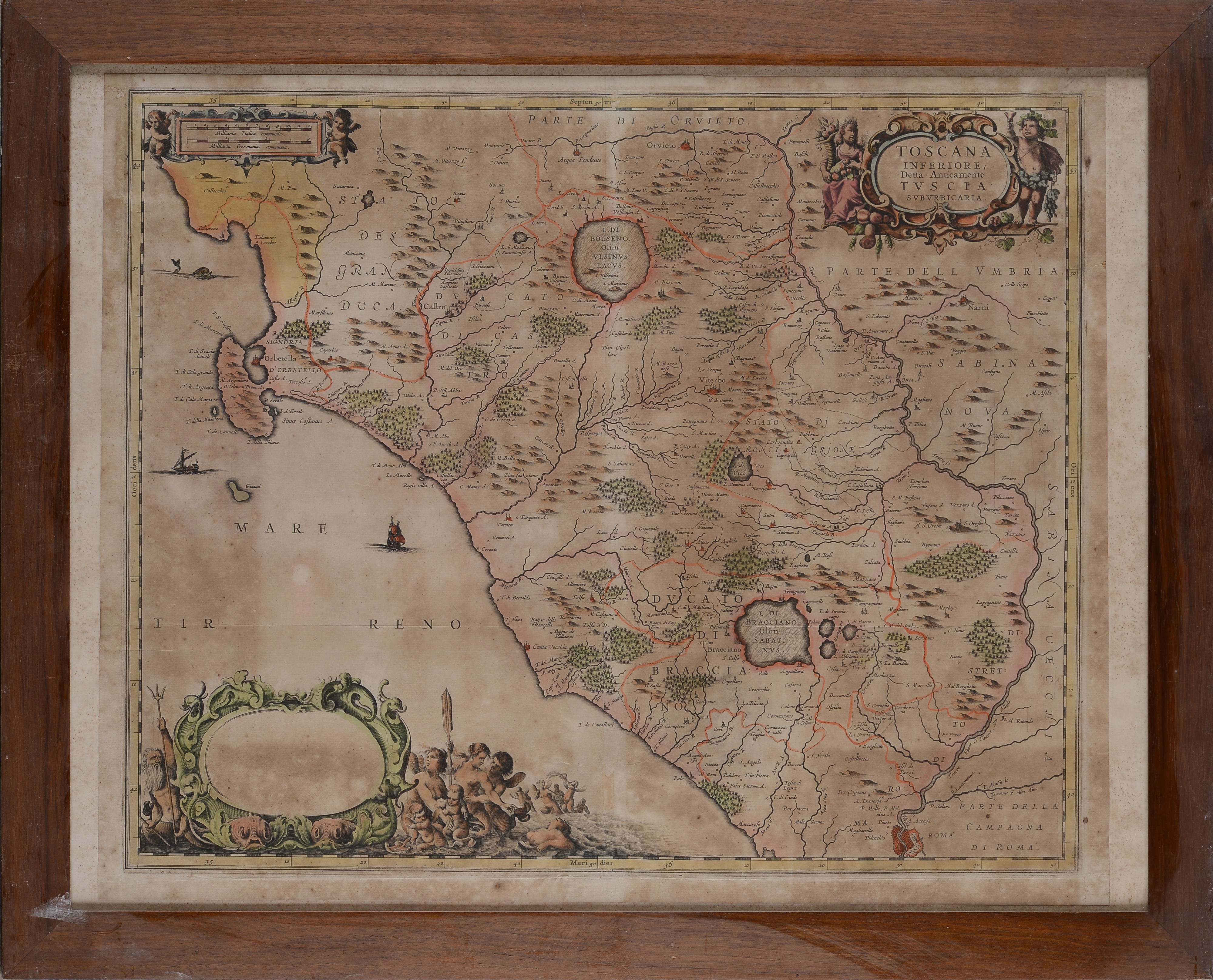 Toscana inferiore detta anticamente Tuscia Suburbicaria